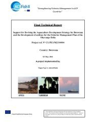 Final Technical Report - ACP Fish II