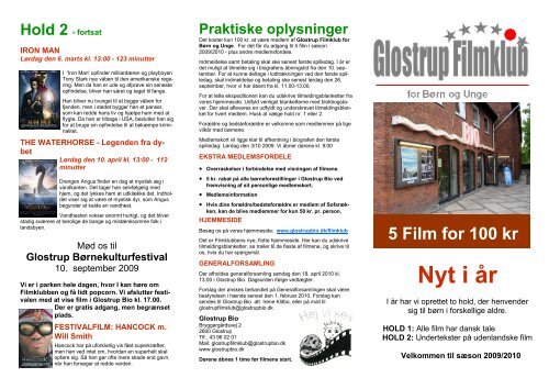 Glostrup filmklub 2009-2010.pub - Glostrup Bio