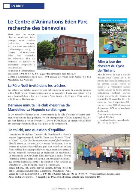 Magazine - Mandelieu La Napoule