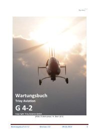 G 4-2 Wartungsbuch - Rev. 3.0 vom 09.04.2013 - Trixy Aviation