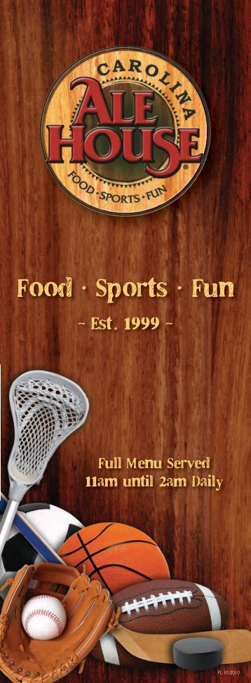 Food Ë Sports Ë Fun - Carolina Ale House