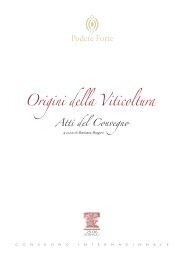 Origini della Viticoltura - Podere Forte