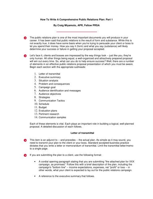 Public Relations Proposal Template from img.yumpu.com