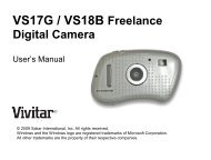 87480 Digital Camera - Vivitar