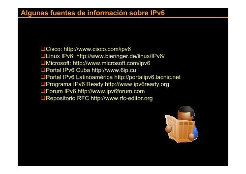 descargar conferencia - Bienvenidos al Portal IPv6 Cuba