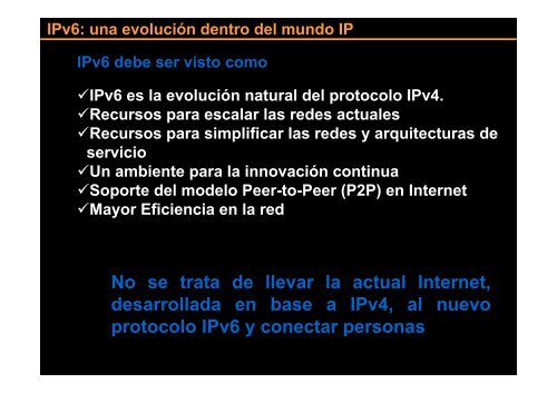 descargar conferencia - Bienvenidos al Portal IPv6 Cuba