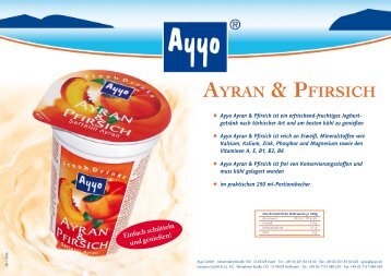 AyrAn & PfirsiCh - confeti GmbH