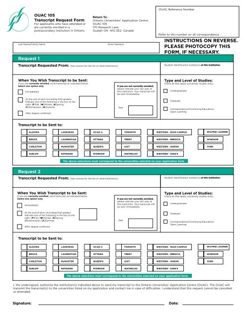 Automate High school transcript request form Document Processing