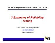 3 Examples of Reliability Testing - The Workshop On Performance ...