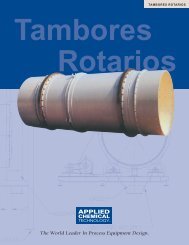 Tambores Rotario - Applied Chemical Technology
