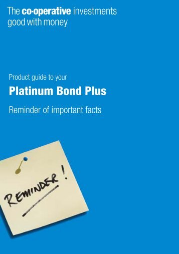 Platinum Bond Plus Product Guide - Royal London