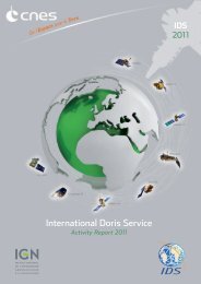 IDS activity report 2011 - International DORIS Service