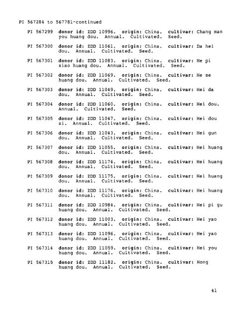 Plant Inventory No. 202, Part II, - The Germplasm Resources ...