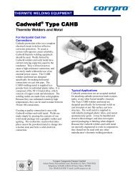 Cadweld Type CAHB thermite welders and metal.pdf - Corrpro.Co.UK