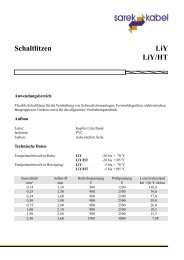 Schaltlitzen LiY LiY/HT