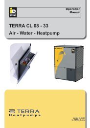 TERRA CL 08 - 33 Air - Water - Heatpump