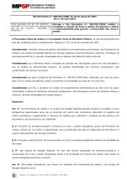 Ato Normativo nº 500 - PGJ/CGMP, de 20/03/2007.