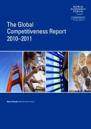 The Global Competitiveness Report 2010â2011