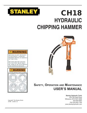 CH18 Users Manual - Submarine Manufacturing and Products Ltd