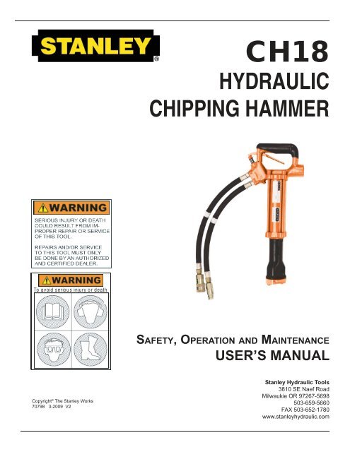 CH18 Users Manual - Submarine Manufacturing and Products Ltd