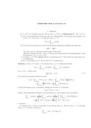 EXERCISES PDE 31.10.12-02.11.12 1. Exercise Let U â R N be a ...