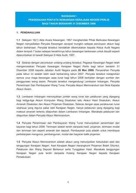 negeri perlis - Jabatan Audit Negara