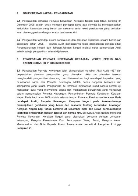 negeri perlis - Jabatan Audit Negara