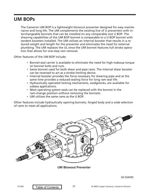 2002 Replacement Parts Catalog - cedip