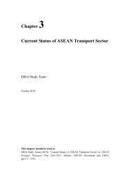 Chapter 3 Current Status of ASEAN Transport Sector - ERIA