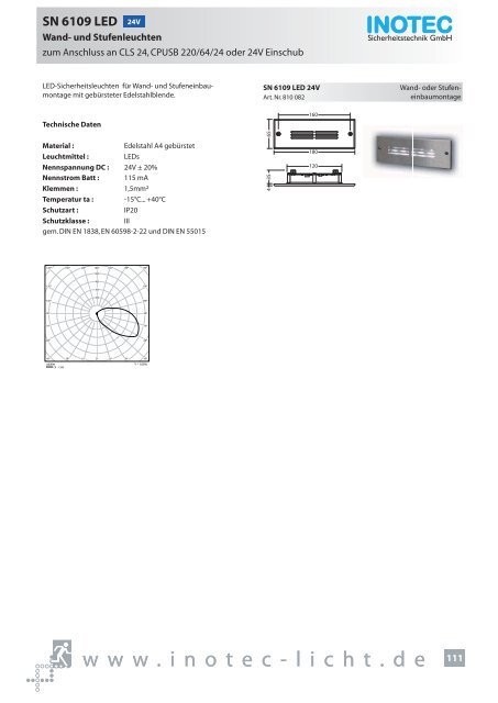 SNP 1520 230V - INOTEC Sicherheitstechnik GmbH