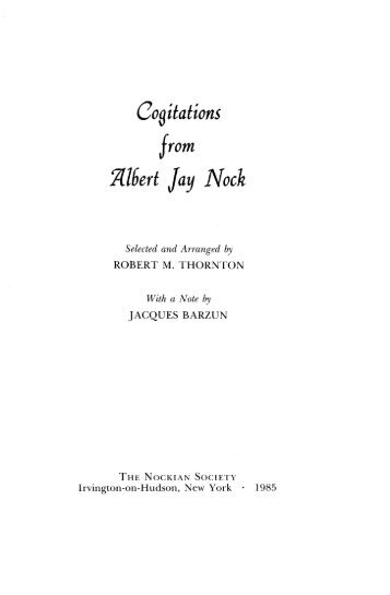 Cogitations from Albert Jay Nock.pdf