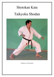 Taikyoku Shodan - Karate im ATS Kulmbach