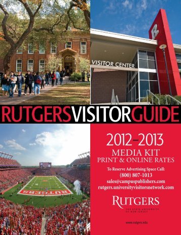 MEDIA KIT - University Relations - Rutgers, The State University of ...