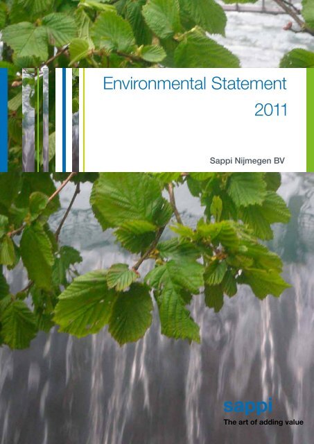 2011 Environmental Statement 1.8 MB  -  Sappi