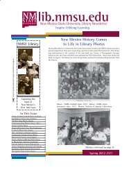 100 Best New Mexico Books - the NMSU Library - New Mexico State ...