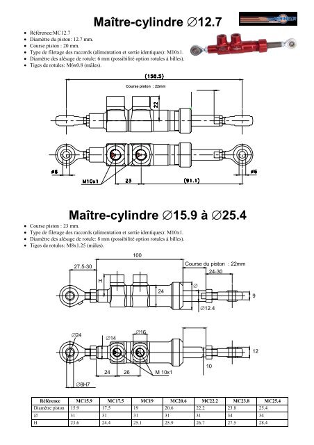 Systèmes de frein racing hautes performances - Beringer.fr