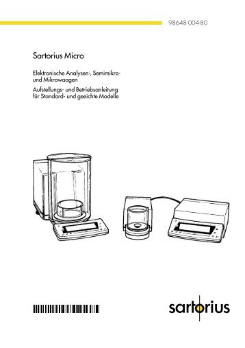 Sartorius Micro - RM-Business-Services