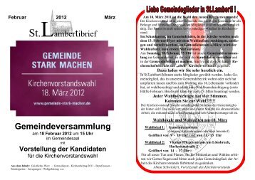 Lambertibrief2 3 - St. Lamberti Hildesheim