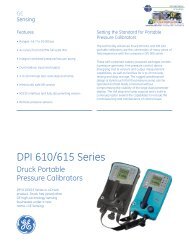 DPI 610/615 Series - Instrumetrics Engineering Ltd.