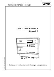 WILO-Drain -Control 1 -Control 2