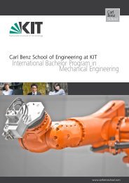 International Bachelor Program in Mechanical Engineering