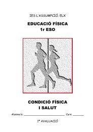 LA CONDICIÃ FÃSICA - IES La AsunciÃ³n de Elche