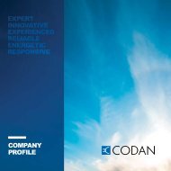 Codan Company Profile