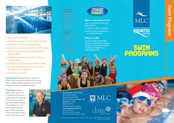 Swim Programs brochure - MLC School