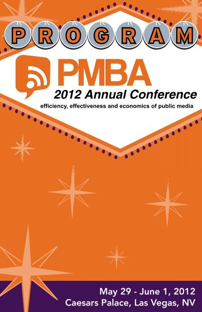 2012 Annual Conference - PMBA | Public Media Business Association
