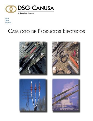 CATALOGO DE PRODUCTOS ELECTRICOS - DSG-Canusa