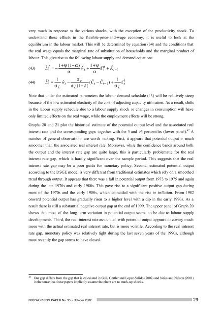 An estimated dynamic stochastic general equilibrium model of the ...