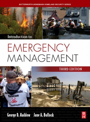 Introduction to Emergency Management, Third Edition - Proiect ...