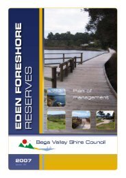 Eden Foreshore Reserve - Bega Valley Shire Council - NSW ...