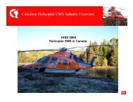 Sylvain Seguin, Canadian Helicopters Ltd. - IHST
